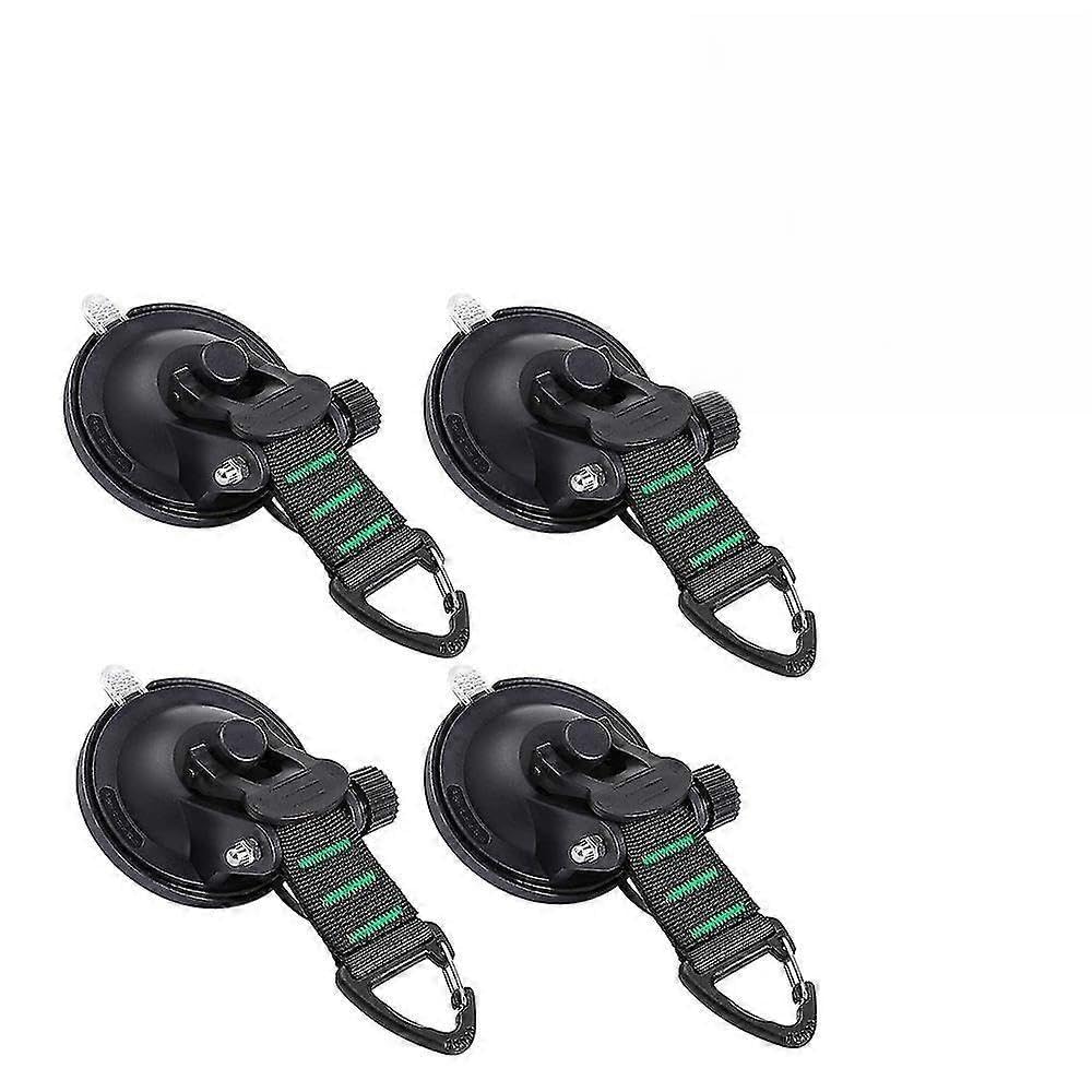Joyhappst Image Color 4Pcs Suction Cup Hook ,Heavy Duty Suction Cups With Hooks For Car Camping