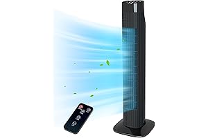 Uthfy Bladeless Cooling Tower Fan for Bedroom