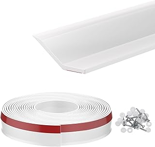 Garage Door Seal Top and Sides, 40 FT Garage Door Weather Stripping Side Seal,