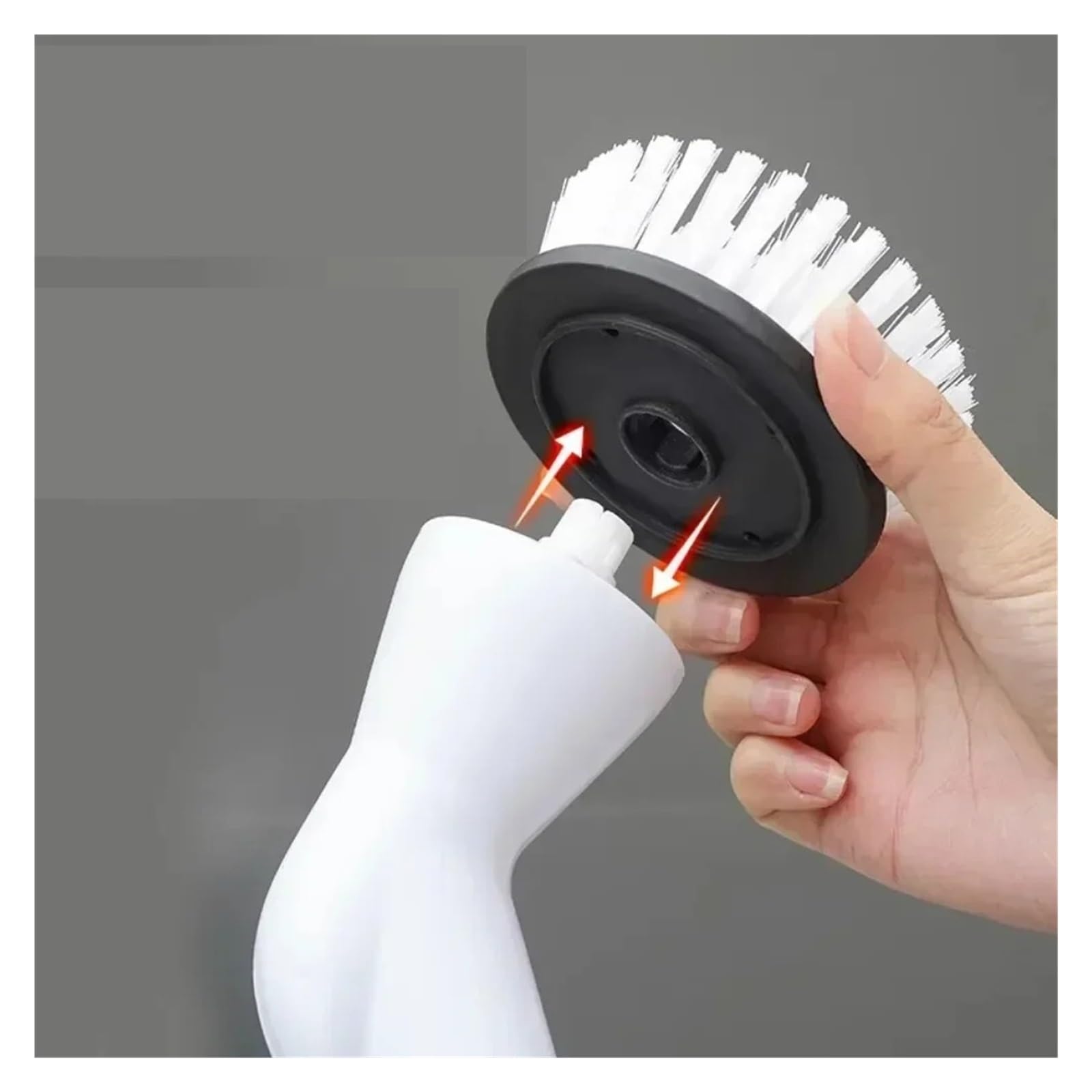 2000 MA 6-in-1 Electric Cleaning Brush Cordless Electric Compatible With Rotary Cleaning Brush Shower Cleaning Brush Kitchen Bathroom