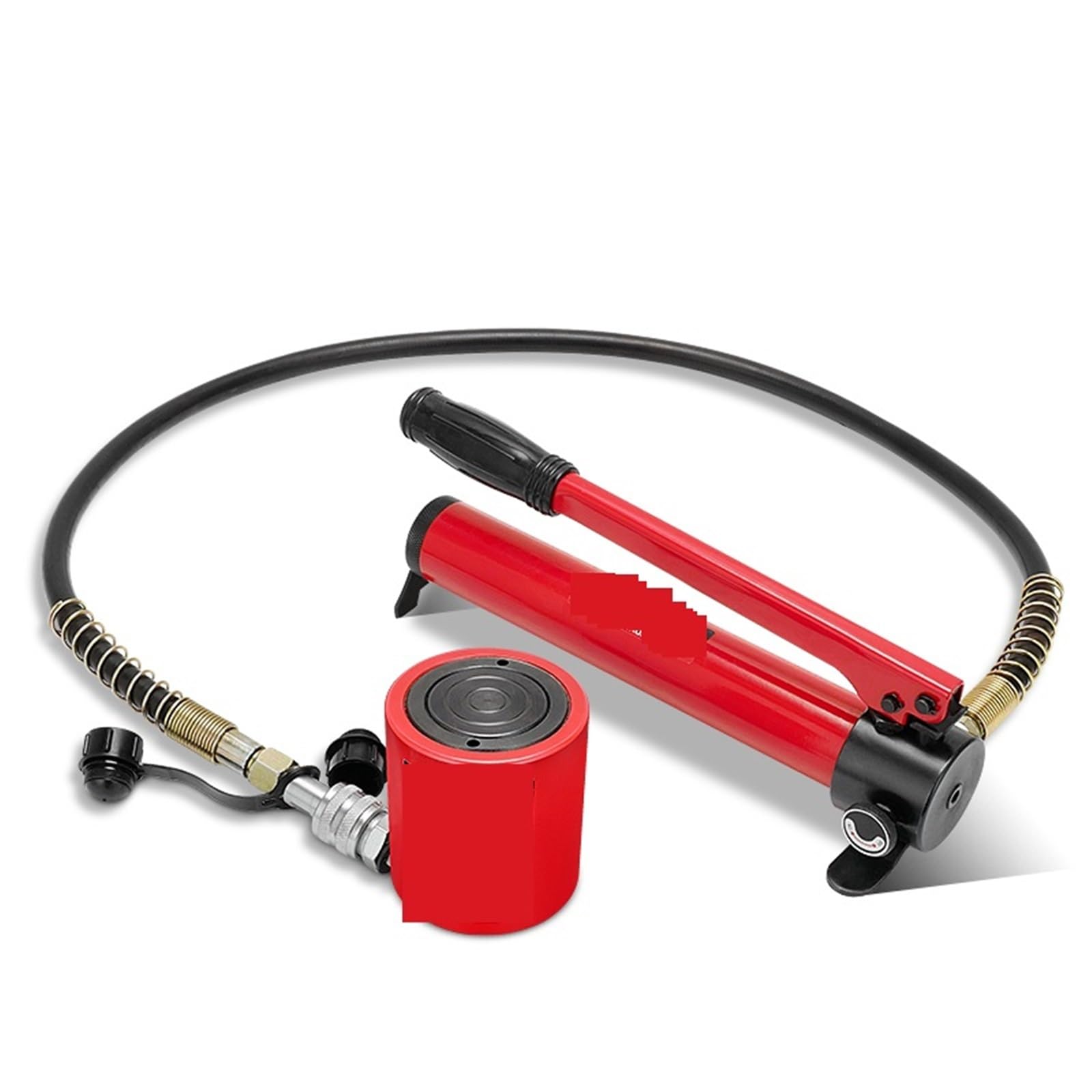 JVDDI Hydraulic Jack 20 Ton Short Type Hydraulic Cylinder RSC-2050 Jack Stroke 50mm Need To Be Used With Pumps for Vehicle SUV Van Truck Repair(RSC-2050 with CP-180)