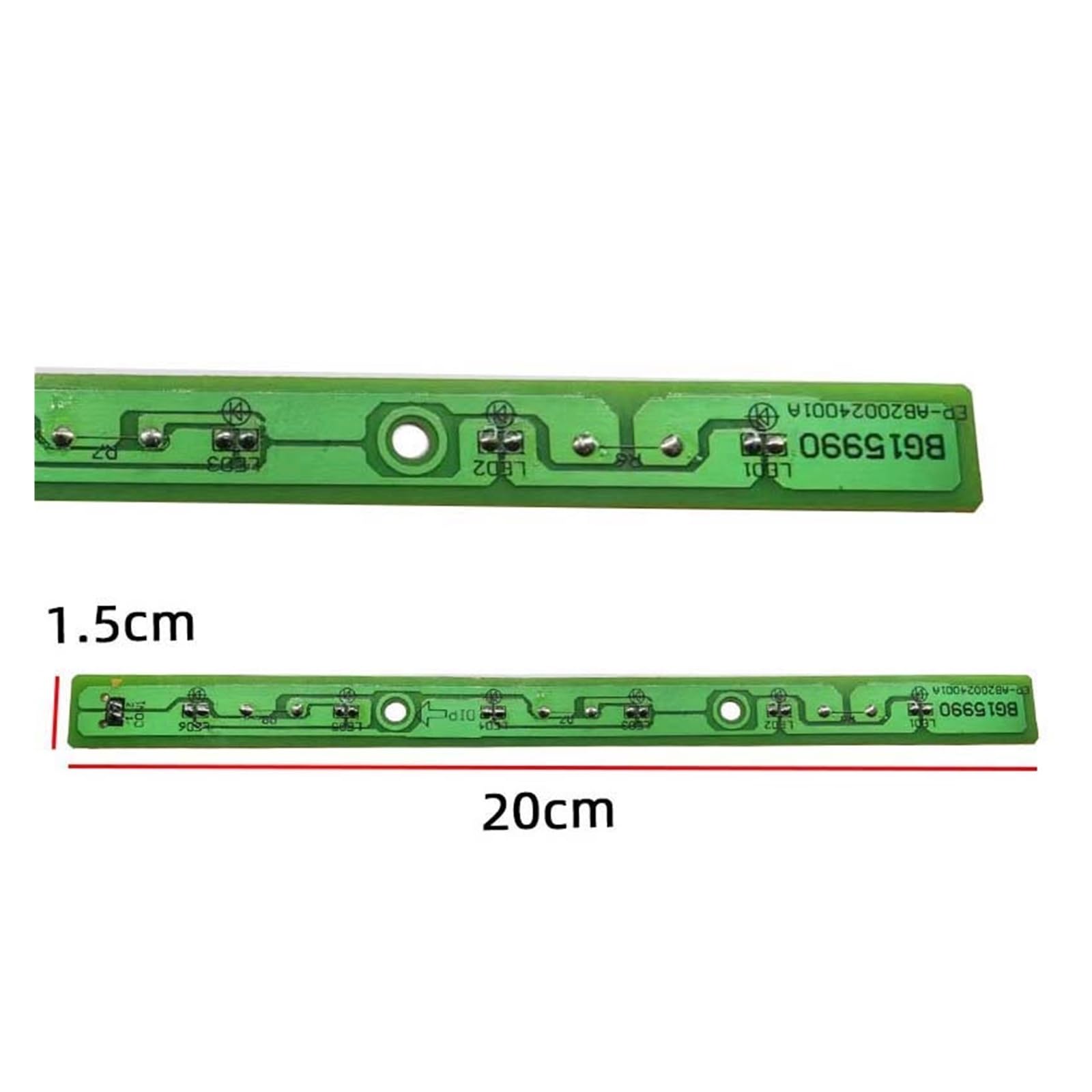 Taśma świetlna LED do lodówki GMFL-BG15990 biała 12V 20x1,5cm do BCD-284WPBC