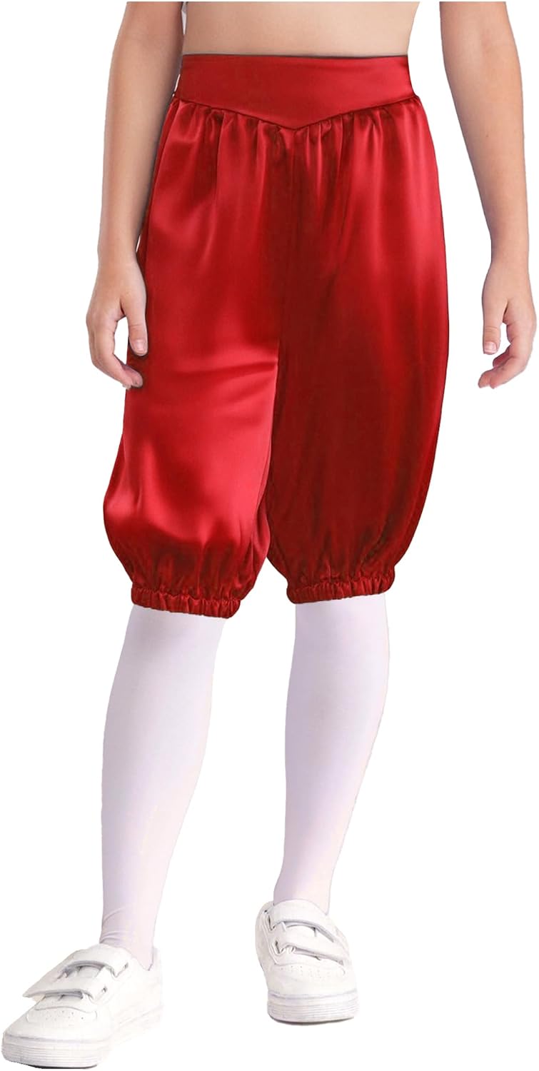 Choomomo Kids Pirate Shorts Medieval Renaissance Capri Pants Viking Knicker Colonial Vintage Pants