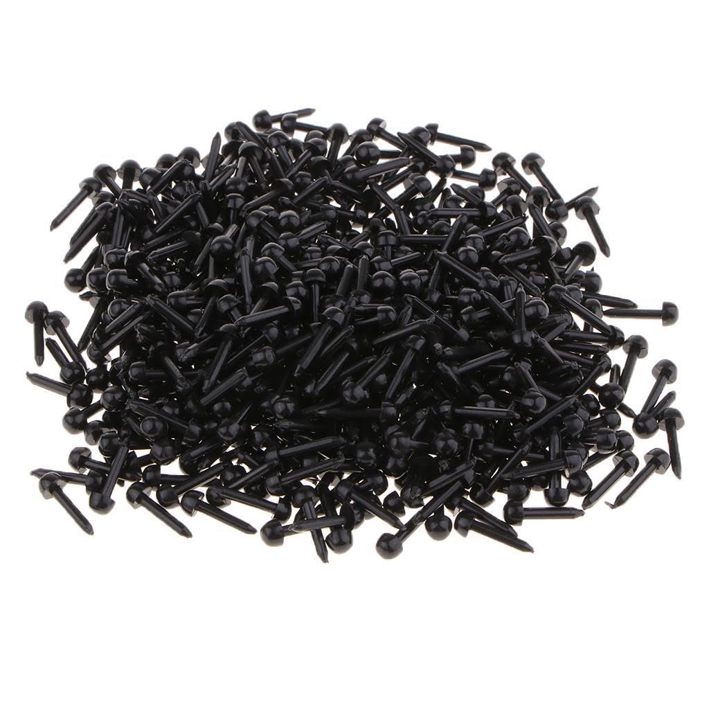 PIXZCSA 500pieces Plastic Safety Eyes for Doll Making Crafts Toy Bear Accessory Crafts Eyes N DIY Dolls Accessories