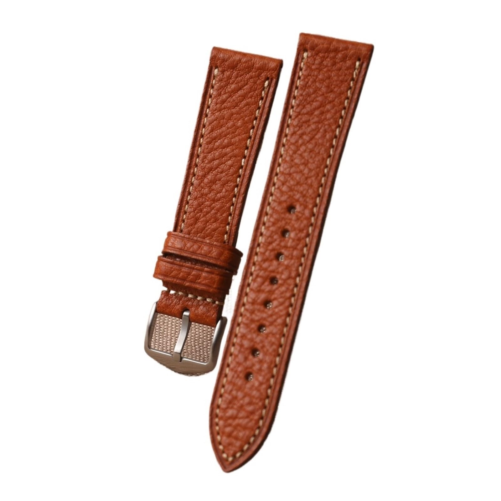 Ręcznie robiony skórzany pasek do zegarka 18 20 22 mm vintage brązowa czarna męska bransoletka w stylu retro