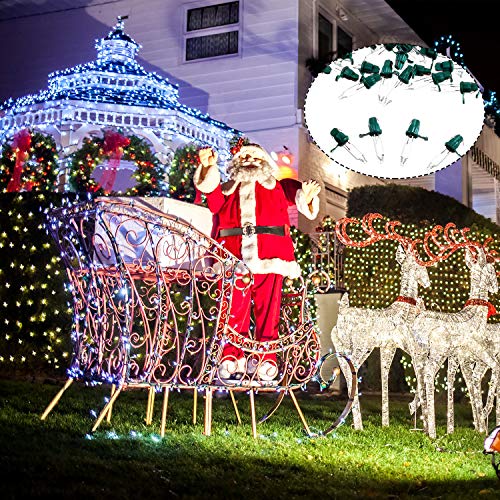 Mudder 60 Count Replacement Christmas Tree Light Bulbs 2.5V 0.425 Watt Replacement Light Bulb Mini Incandescent Wire String Lights Decoration For Prelit Xmas Tree thumb #6