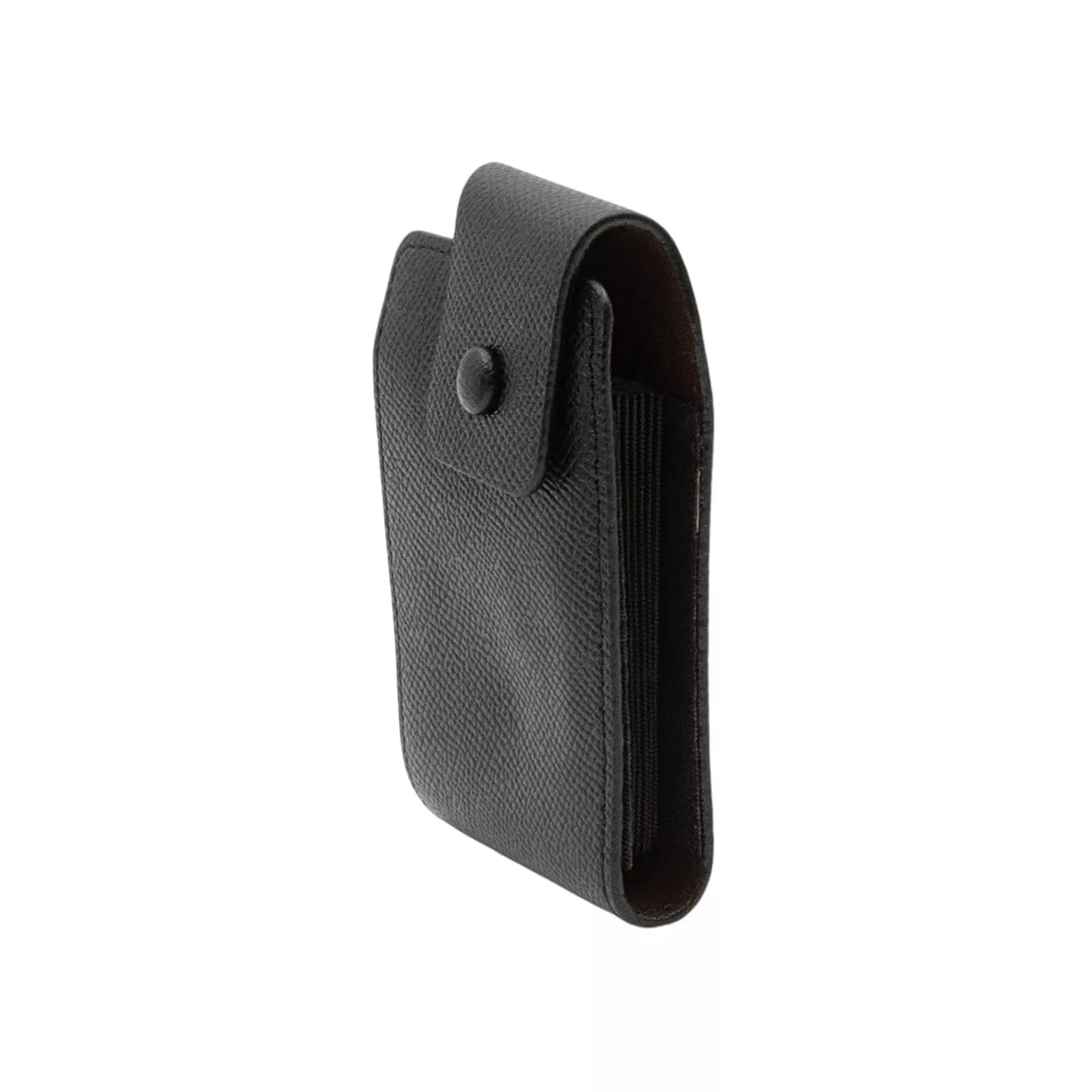 Gold Coast Black Faux Leather Accordion Card Wallet with RFID Protection