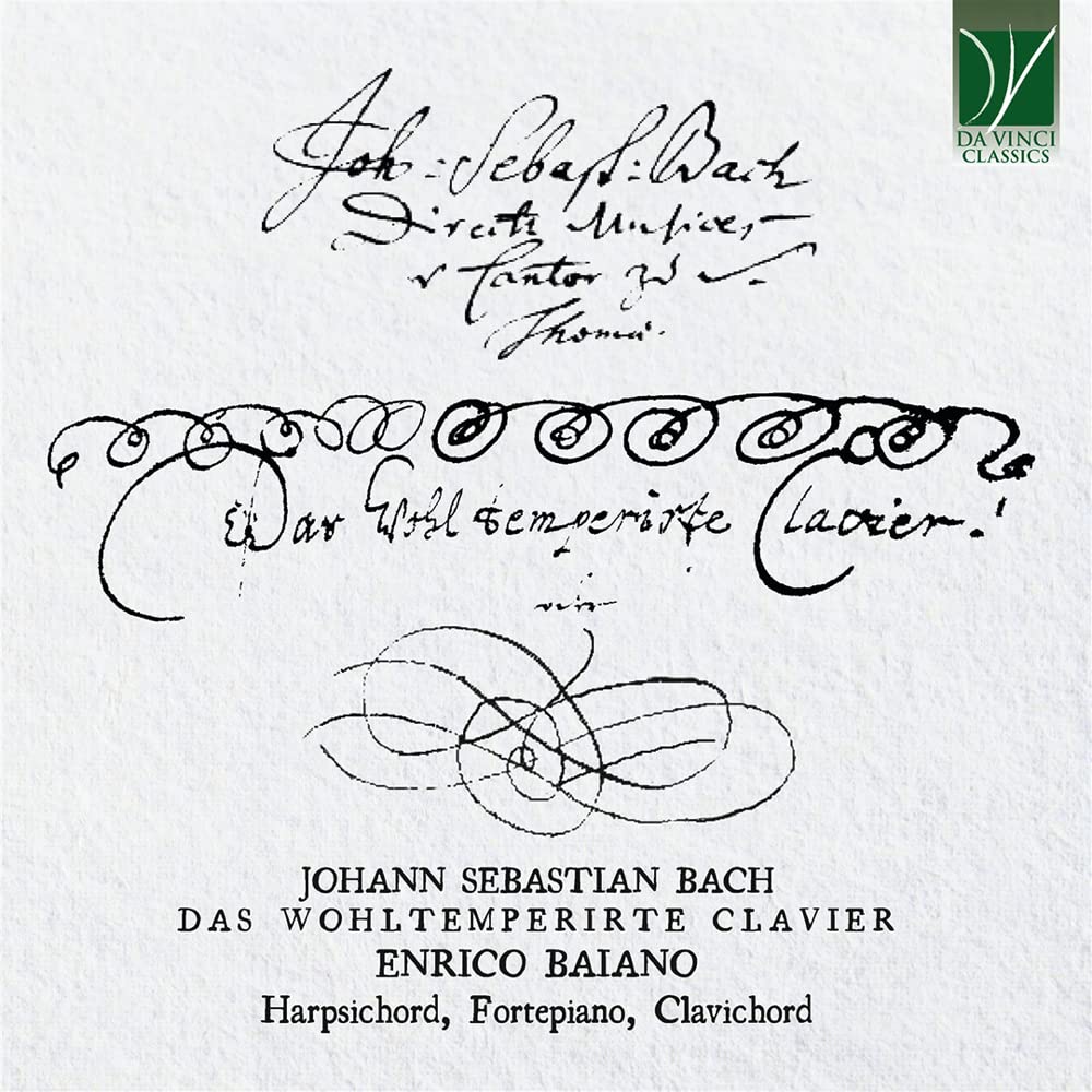 Johann Sebastian Bach: das Wohltemperierte Clavier