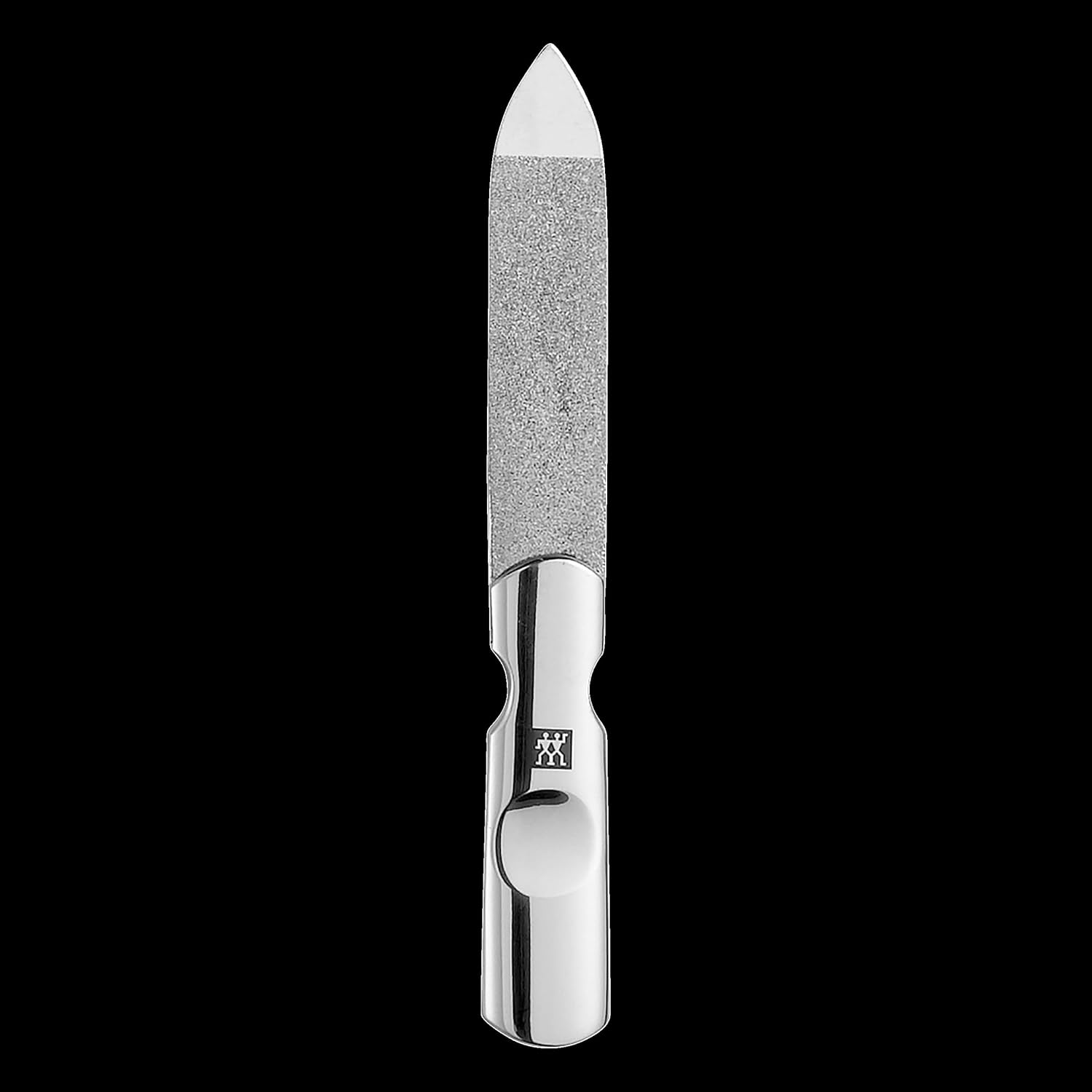 ZWILLING Manicure Set (3 Pieces) - Nail & Cuticle Pedicure Set - Leather + Nail Scissors - Polished Stainless Steel Red