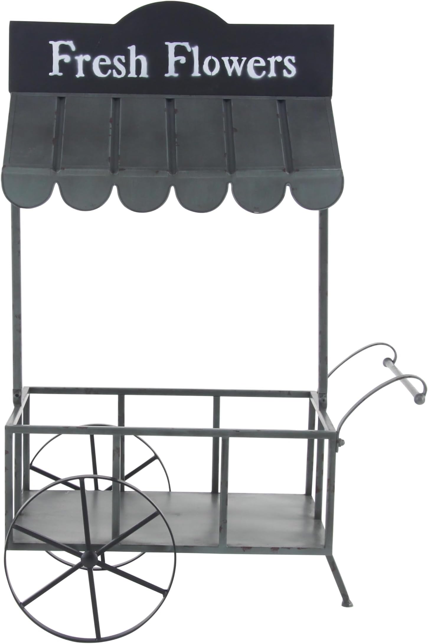 Farmhouse Black Metal Plantstand