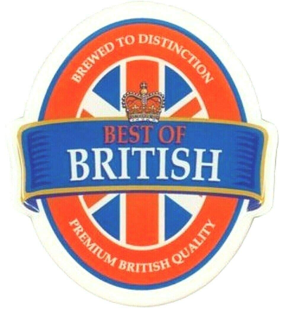 Elgate Blue London Souvenir Fridge Magnet British Brewery Label Union Jack Flag Gift Beer