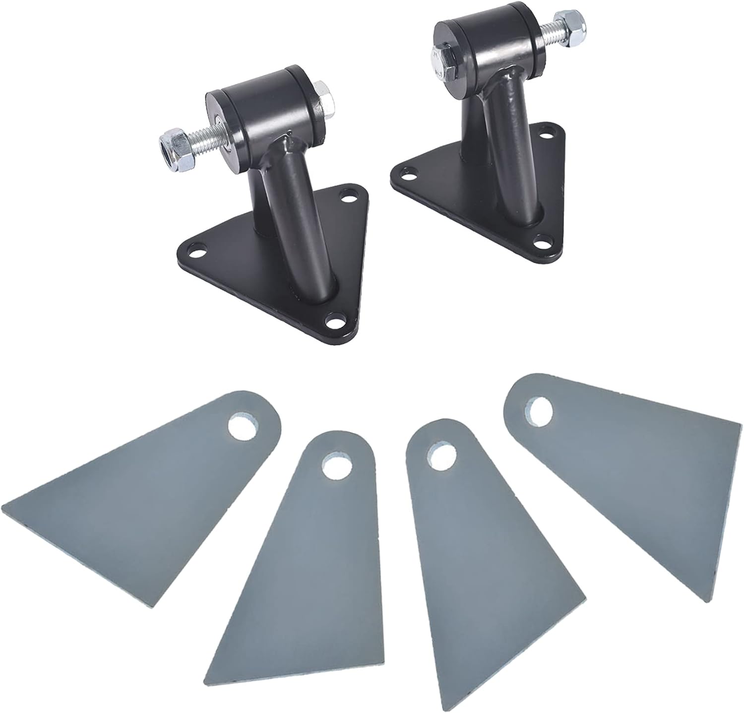 Car Plug-in Welding Type Engine Mounting Bracket Engine Swap Weld-in Motor Mounts Replacement for Small and Big Block SBC BBC 91018040