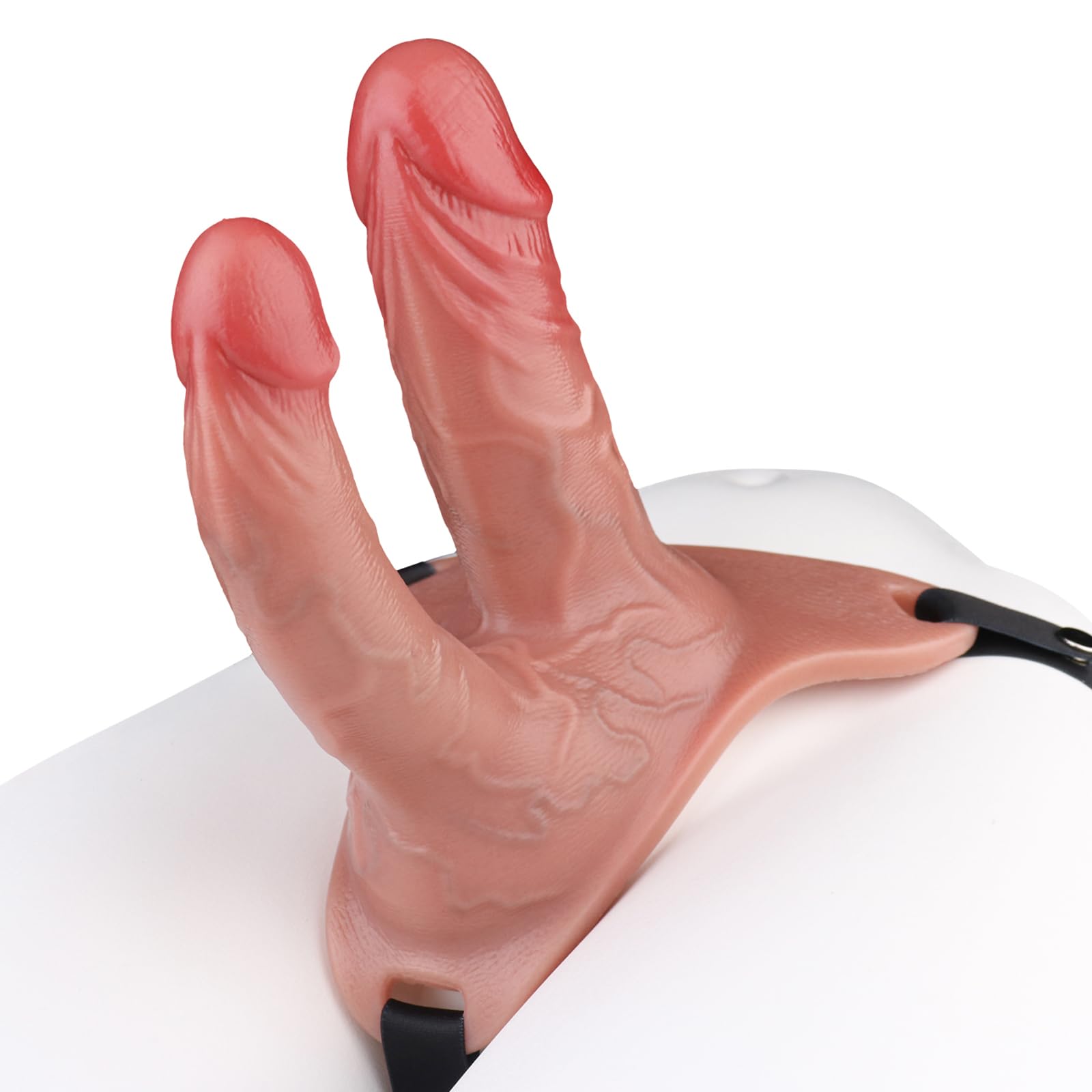 Weicher Peniskäfig aus Silikon mit verstellbarem Gürtel Realistischer Keuschheitskäfig für Herren, Chastity Cage, Cock Sleeve & Penis Manschette, Erotisches Sexspielzeug für Männer(B)