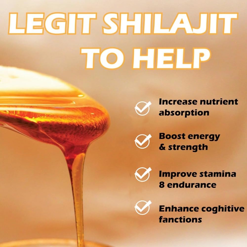 Shilajit - Bastoncini di miele da donna, bastoncini di miele alla fragola, potenziatore di energia naturale e vitalità per equilibrio ormonale, concentrazione e resistenza, 30 bastoncini