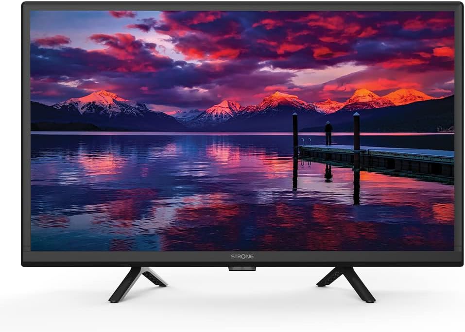 Strong SRT24HE4023 HD TV portatile con alimentazione 12V; cavo 12V incluso. Tv portatile compatto con design elegante per poter vedere i tuoi programmi preferiti ovunque tu voglia