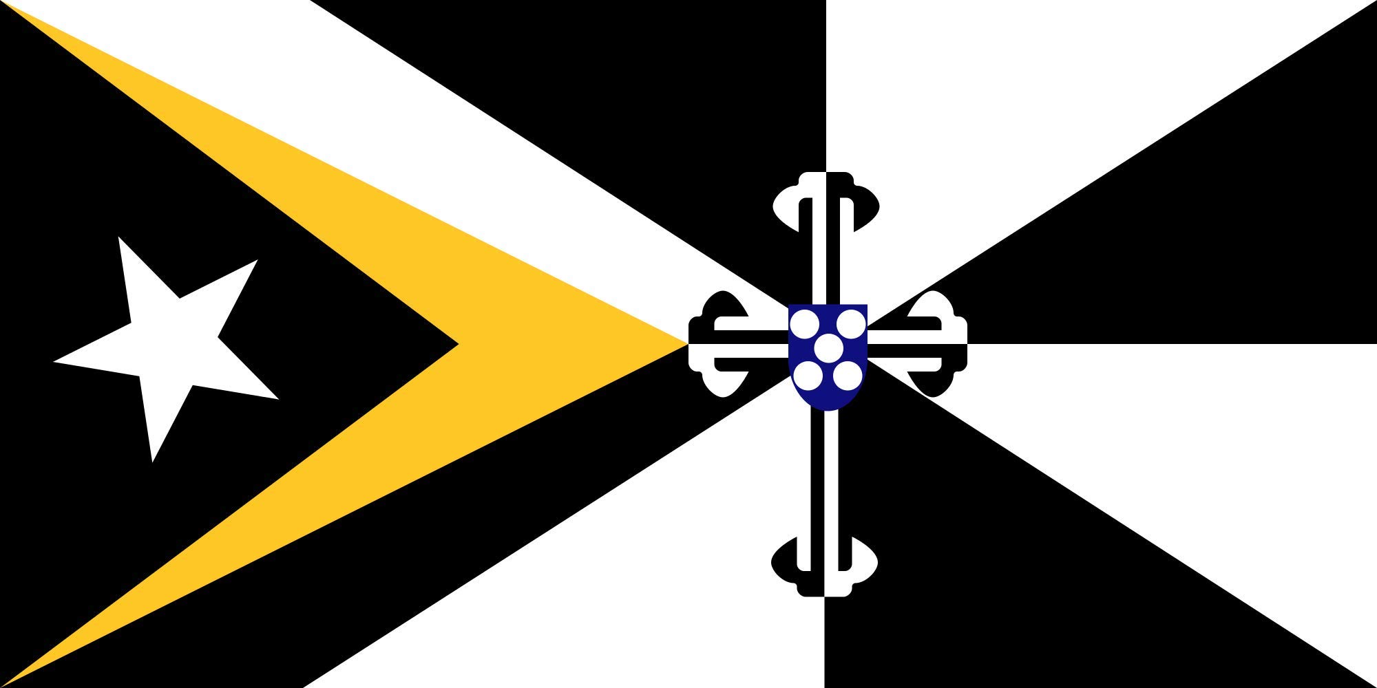 Drapeau Oecusse introuvable ailleurs : grand format haute résistance
