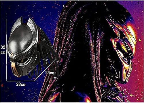 Miniatura 2 de Dan&Dre Máscara de Halloween 2021 – Casco de látex natural para cubrir toda la cabeza, carnaval, mascarada, fiesta de Halloween, accesorios de