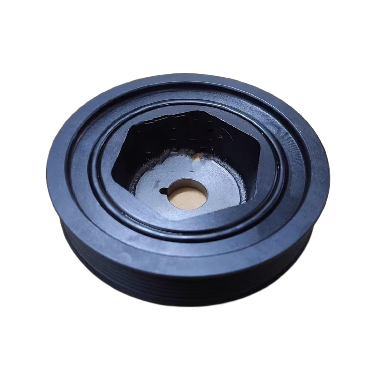 Crank Pulley Crankshaft Generator Belt Wheel Fit for Roewe 750 2.5L V6 Engine Auto Car Motor Parts LHG000070