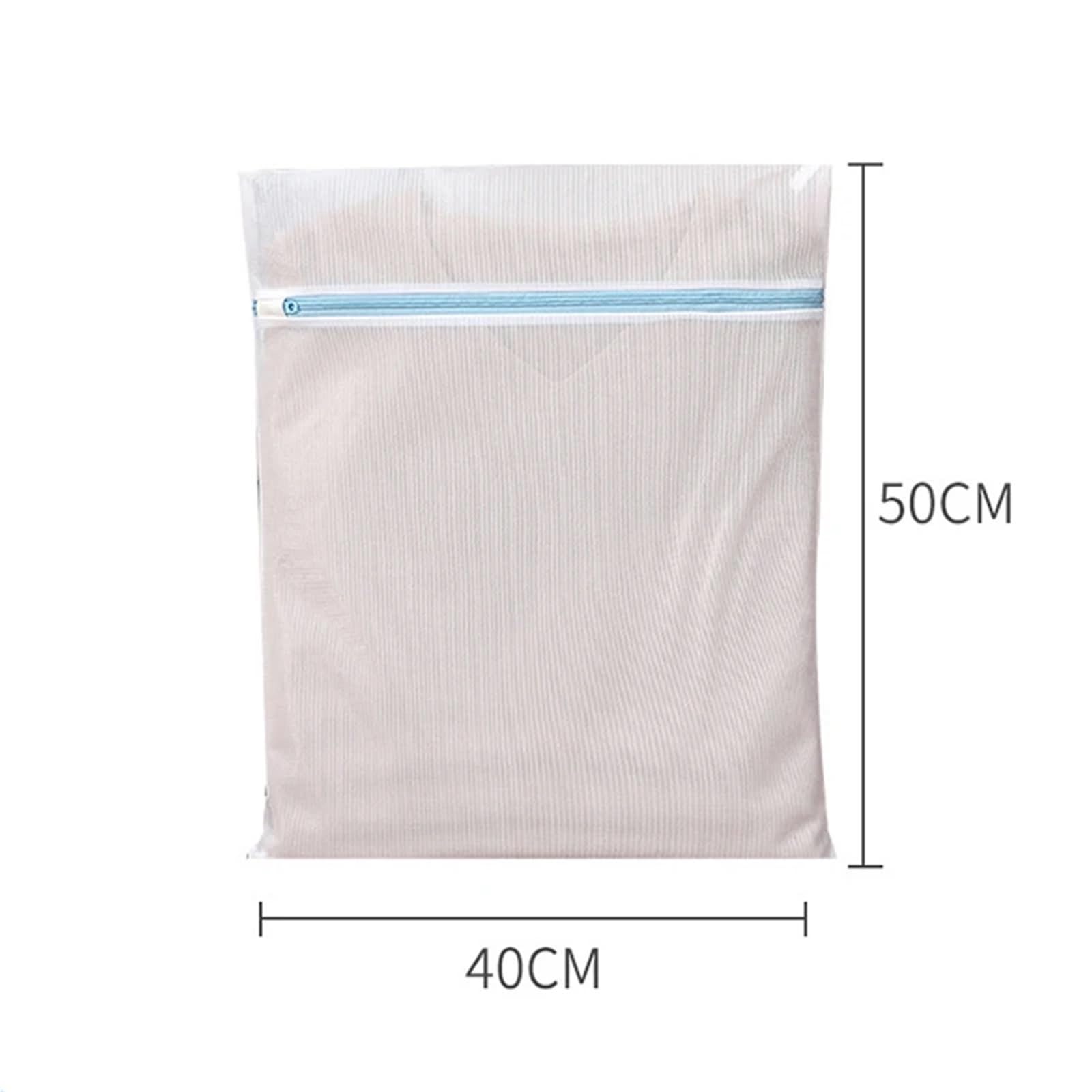 6 bolsas de lavandería azules con cremallera for lavadora. Bolsas protectoras malla fina for ropa sucia para Suéteres, Camisas