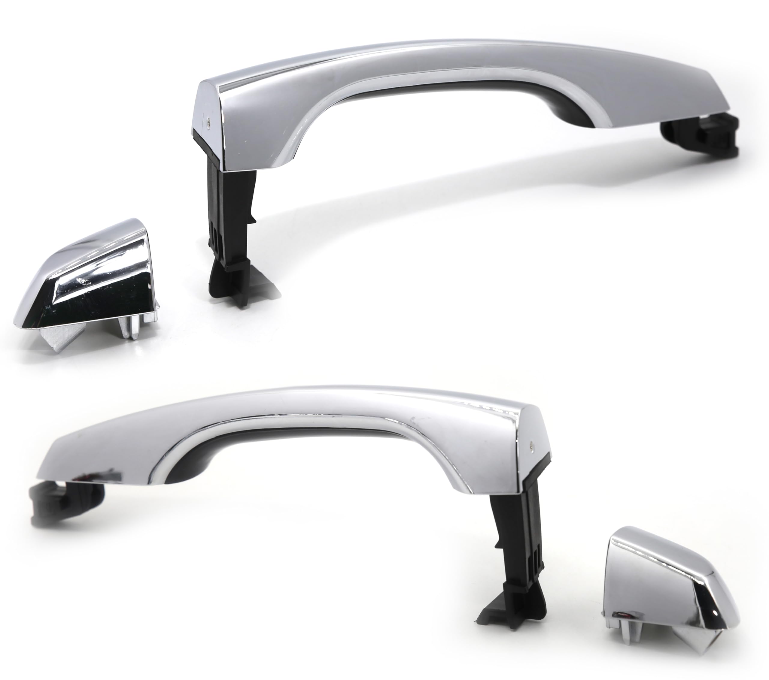 Amazon.com: Otois Rear Left + Right Pair Exterior Chrome Door