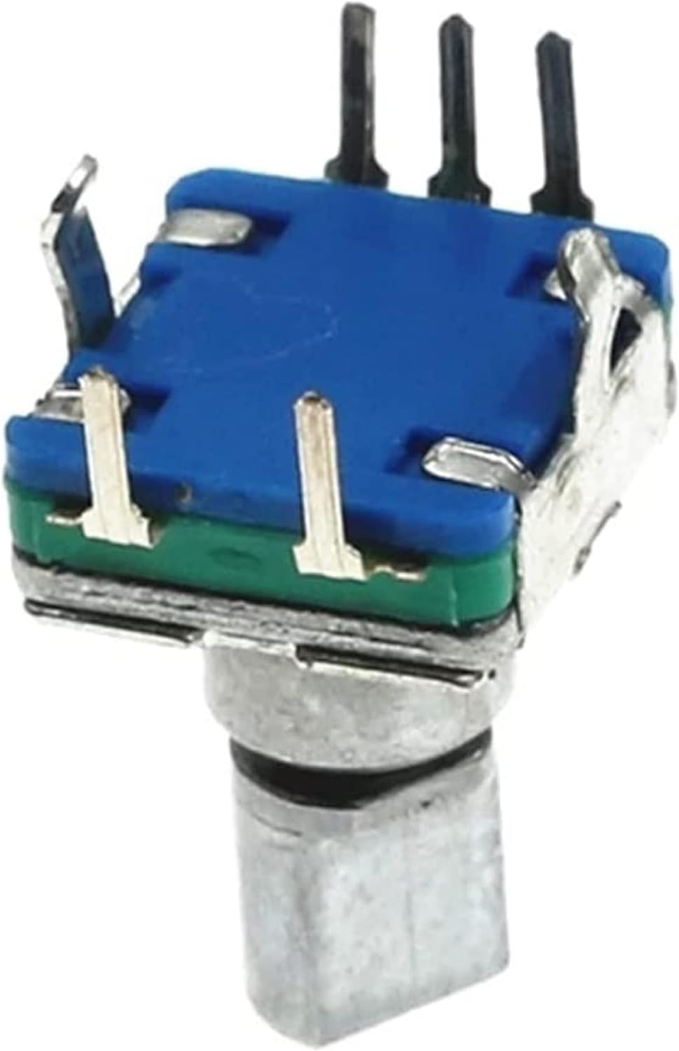 Rotary Encoder 100PCS EC11 Rotary Encoder Code Switch 20 Position with Switch 5Pin Handle Length 12.5mm Half Shaft Type