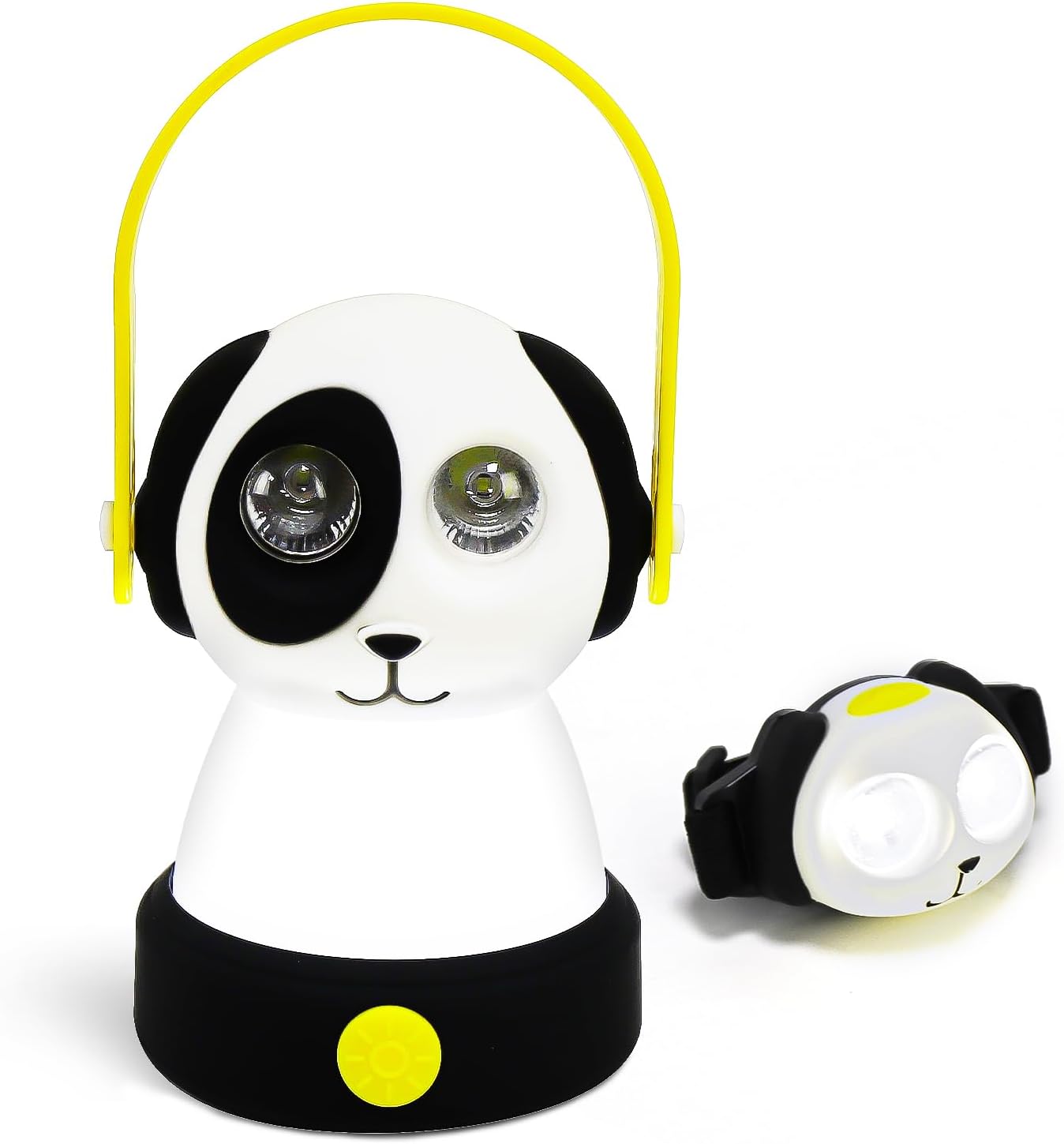 Let's Explore LED Camping Lantern & Headlamp, Battery Powered Night Light, Gift for Birthday, Lightweight Tent Lamp for Children (Deer Set) Age 6+ 8 9 10 11 12 13 14