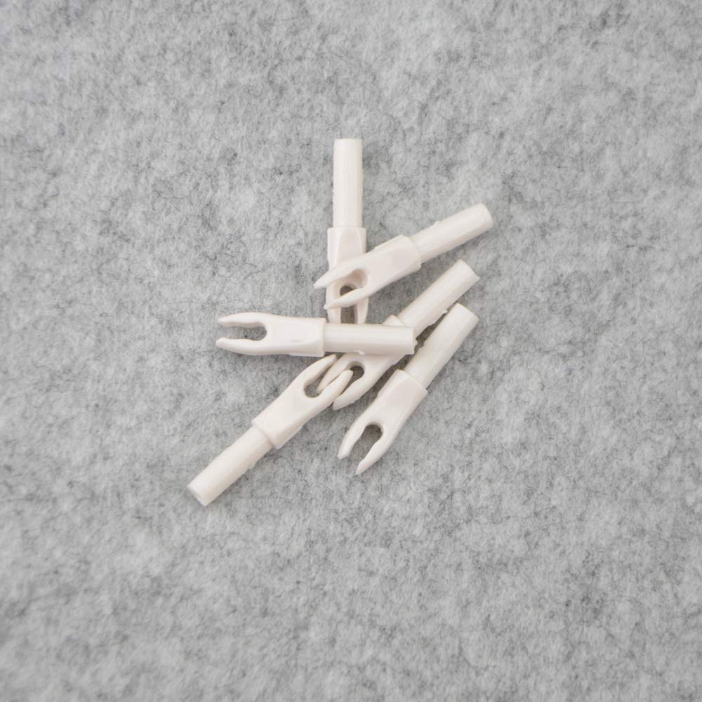 50Pcs Tir à l'arc Flèche Encoche Encoche de la Flèche en Plastique Arrow Nocks de Remplacement pour Les flèches Accessoires