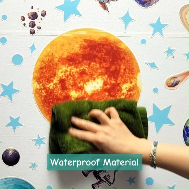 DECOWALL Vinilos de Pared Sistema Solar que Brillan en la Oscuridad miniatura 7