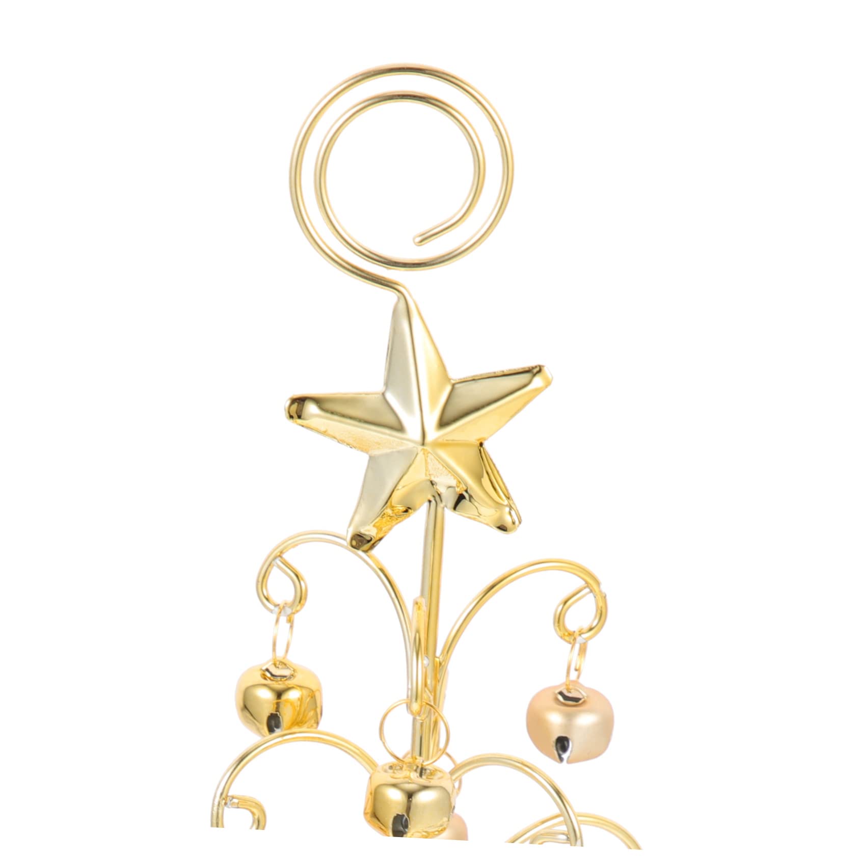 PRETYZOOM 5 Pezzi Da Tavolo Porta Numeri Per Albero Di Natale Segnaposto Con Clip Porta Numeri Per Tavoli Da Seduta Per Eventi Natalizi