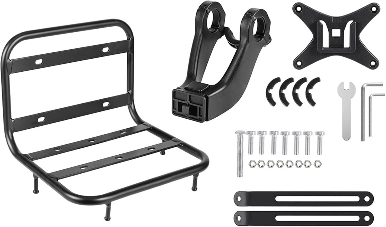 Cycling Front Rack, Aluminum Alloy Quick Release Holder,Bike Cargo Racks | for Kids Adult Girls Women Men Mountain Bike Riding Cycling Outdoor