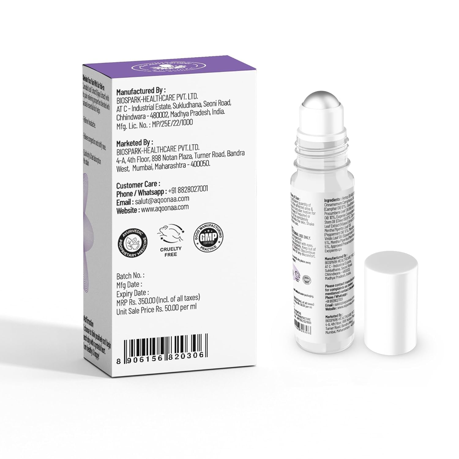 Aquonaa headache on relief rolls | Migraine, stress, hypic and cluster headache relief (pack 2) Aquonaa headache on relief rolls | Migraine, stress, hypic and cluster headache relief (pack 2)