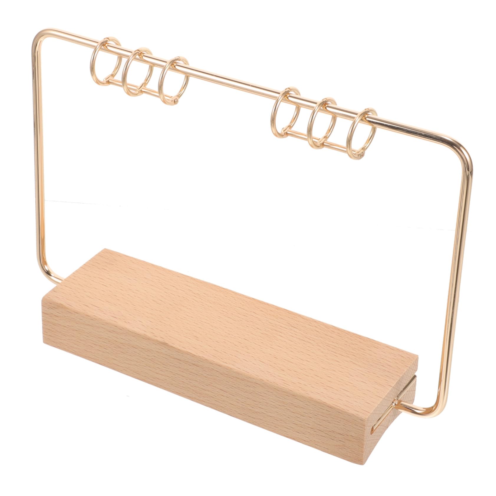 ★フリップカレンダーパーツ 卓上カレンダースタンド Amazon | NUOLUX 1 セット 無垢材の卓上カレンダーベース