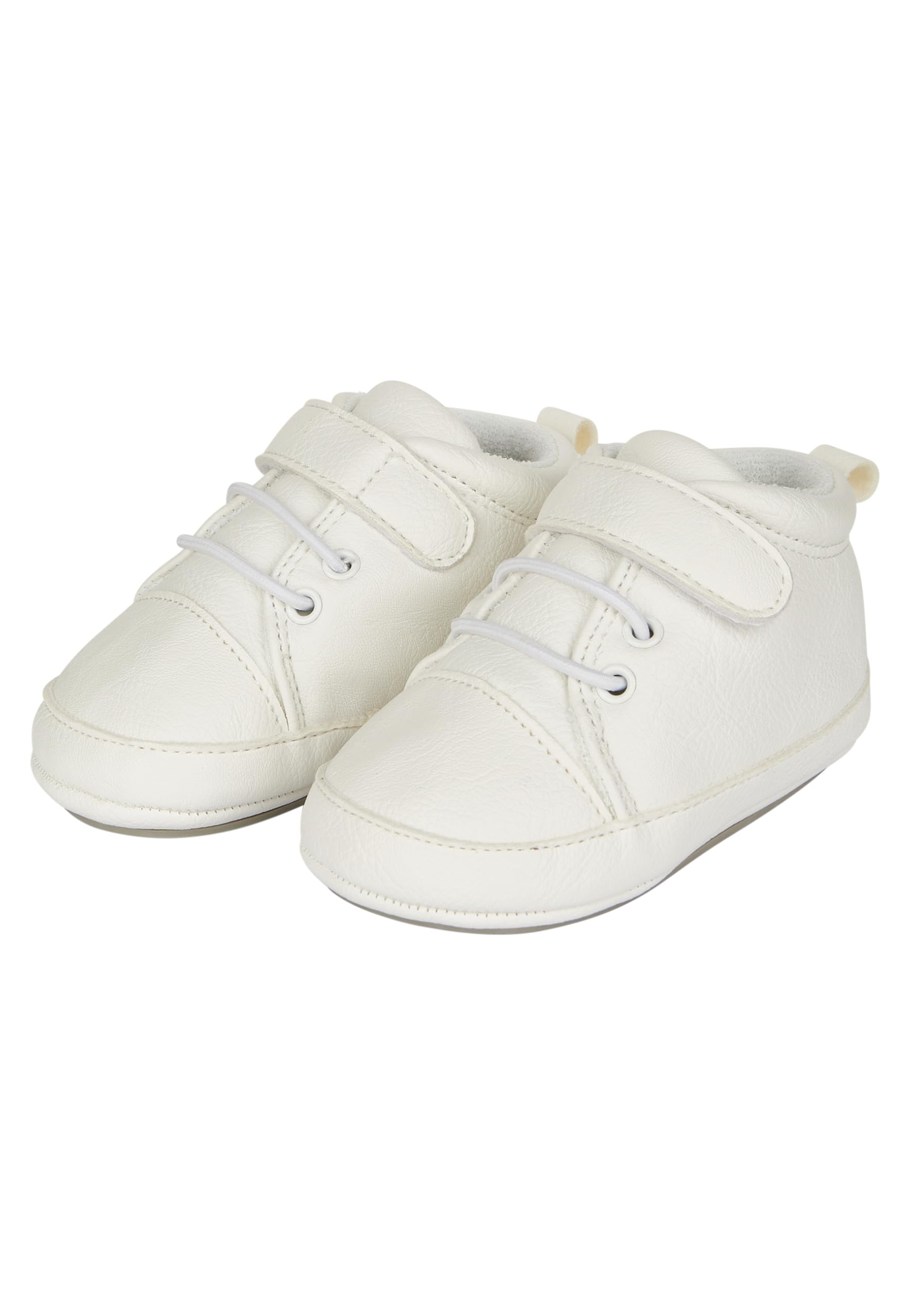 Sterntaler Baby Shoes, Unisex Babies’ Slippers, White (White 500), 4 (20 EU)