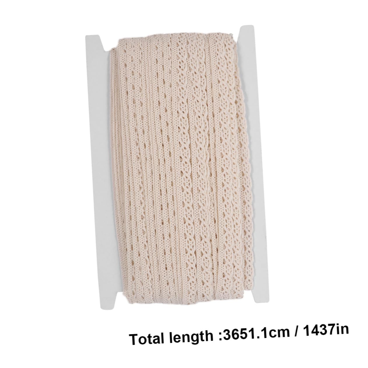 ARTIBETTER 2 Cinta de Encaje de Algodón de Yards Ribete Decorativo para Manualidades Cortinas y Ropa Material para Diy y Decoración