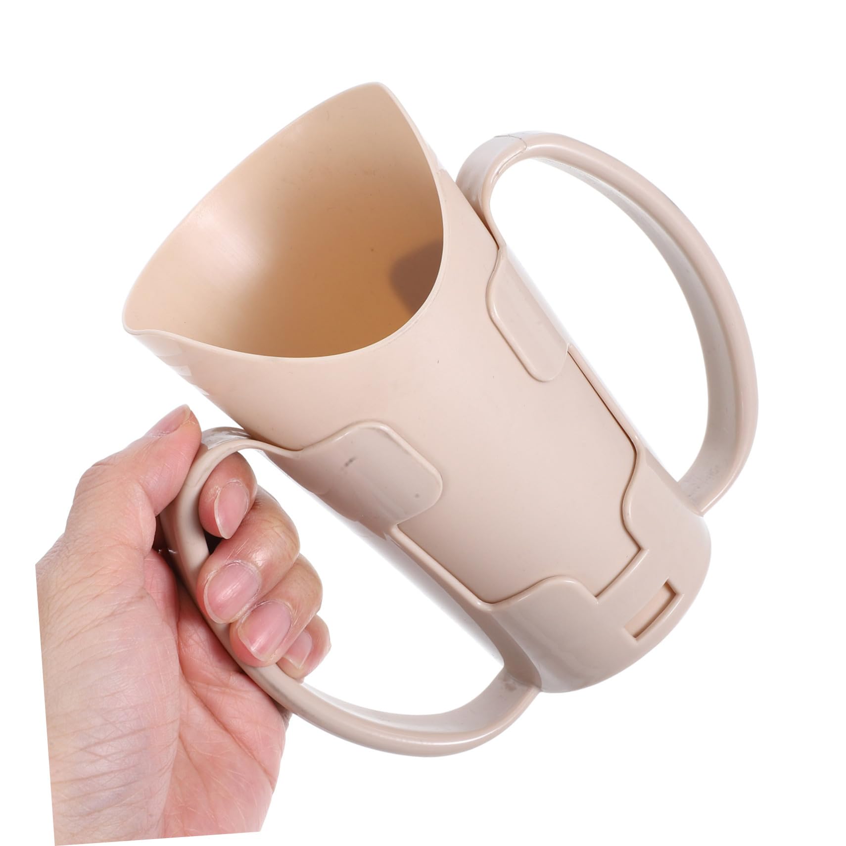 Taza Para Beber Con Doble Asa Para Personas Mayores Vaso Para Disfagia Con Apertura Inclinada Antiahogos Ayuda Para RehabilitacióN Y PrevencióN De Derrames En Pacientes Encamados
