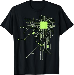 Computerchip Informatiker Programmierer T-Shirt