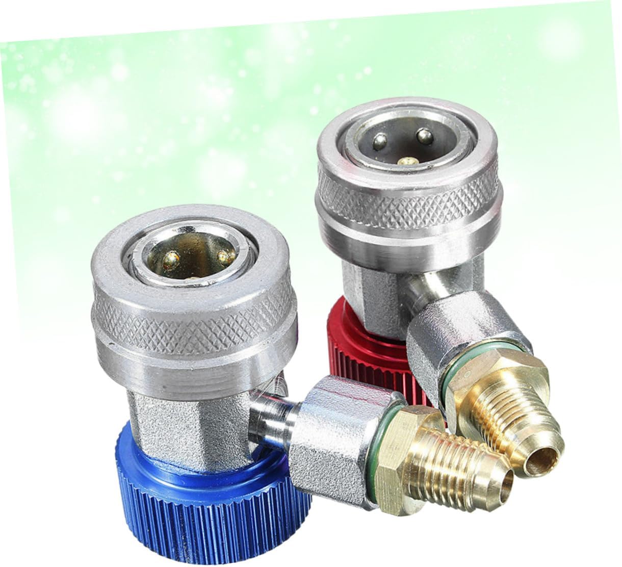 Tank Adapter for Car a c Quick Coupler Connector Snap Lock Easy Operation