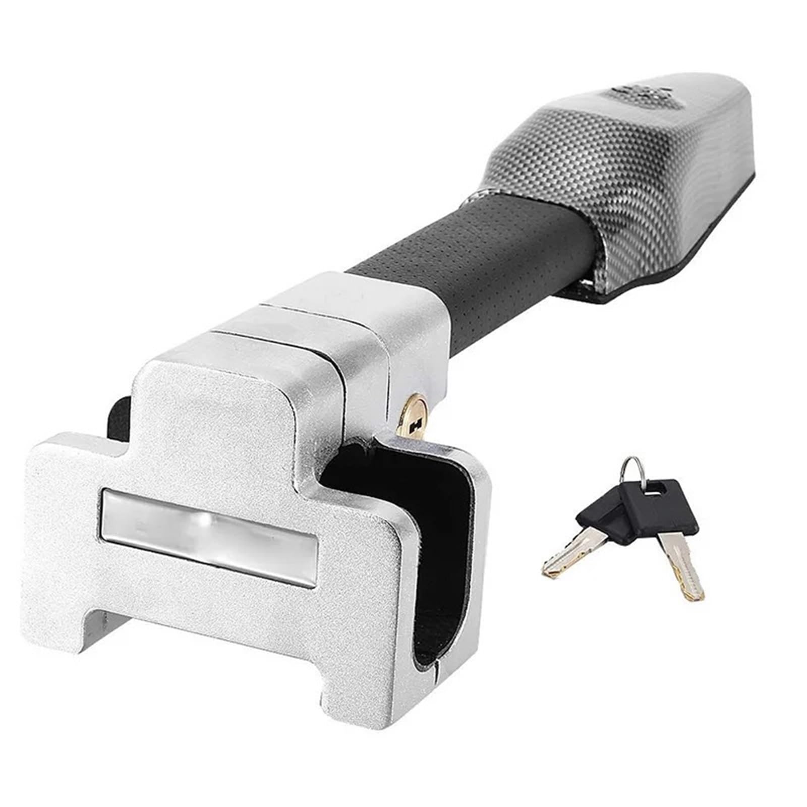Steering Wheel Lock Car Steering Wheel Lock Security Anti Theft Safety Alarm Retractable Protection T-Locks for Accessories Car Anti-Theft Locks
