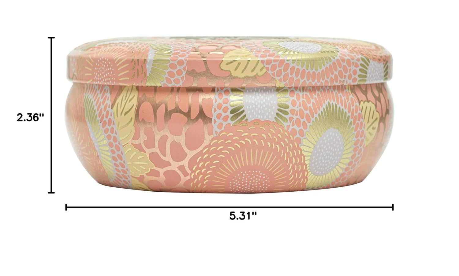 Voluspa Noble Fir Garland, 3 Wick Tin Candle, 12oz, 40 Hour Burn Time, Coconut Wax Candle for The Home, Poured in The USA - Image 3