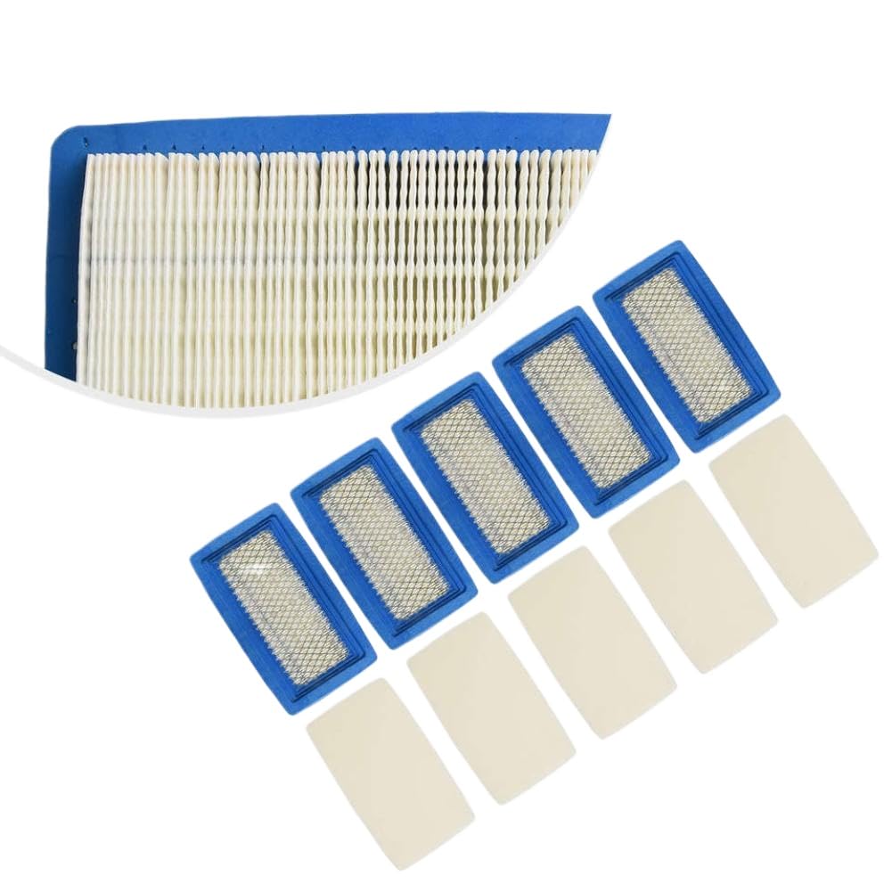 Confezione da 5 filtri dell'aria con kit filtro compatibile con soffiatori per foglie a spalla PB-8010 e PB-9010