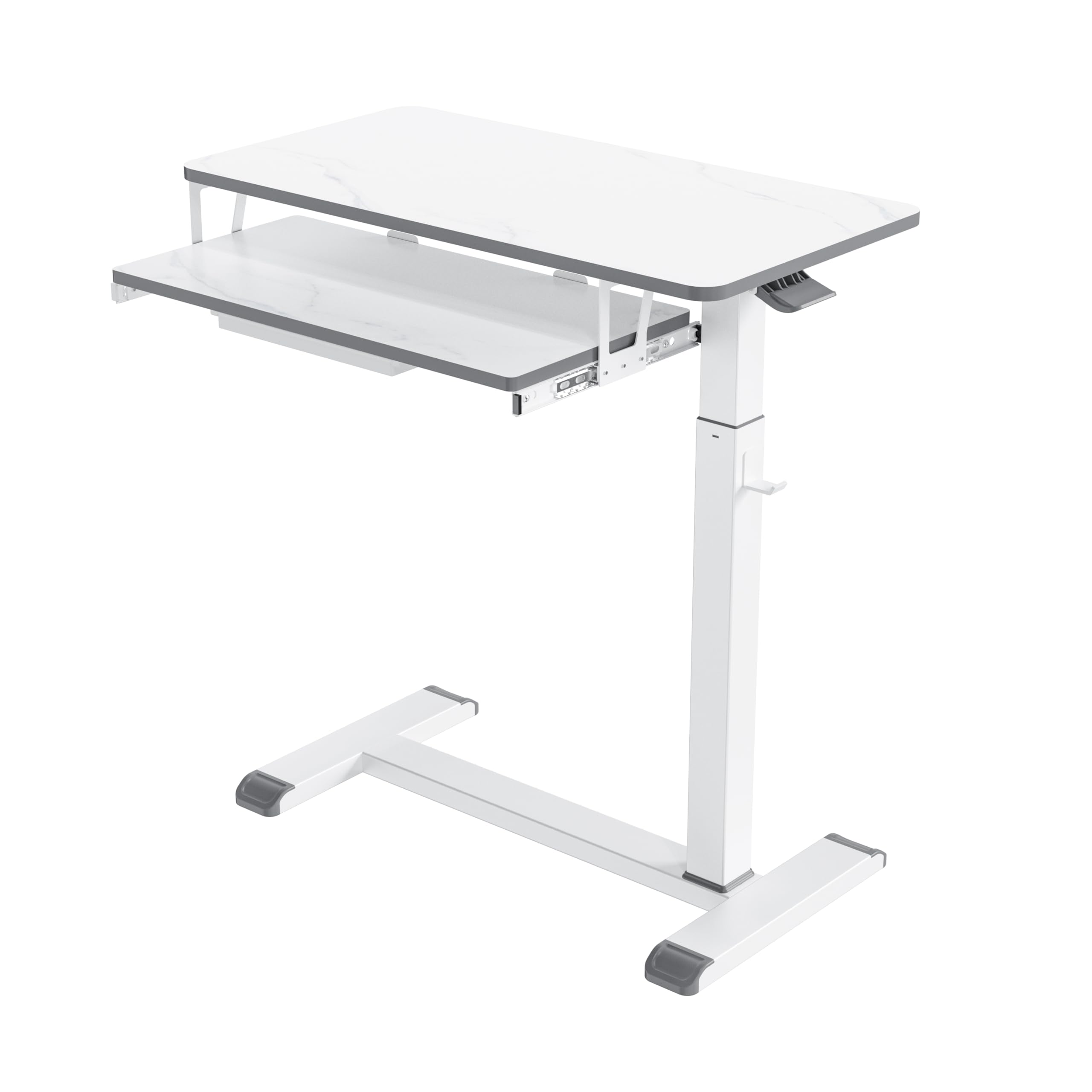 Amazon.com: ETHU Overbed Table with Wheels, Medical Table