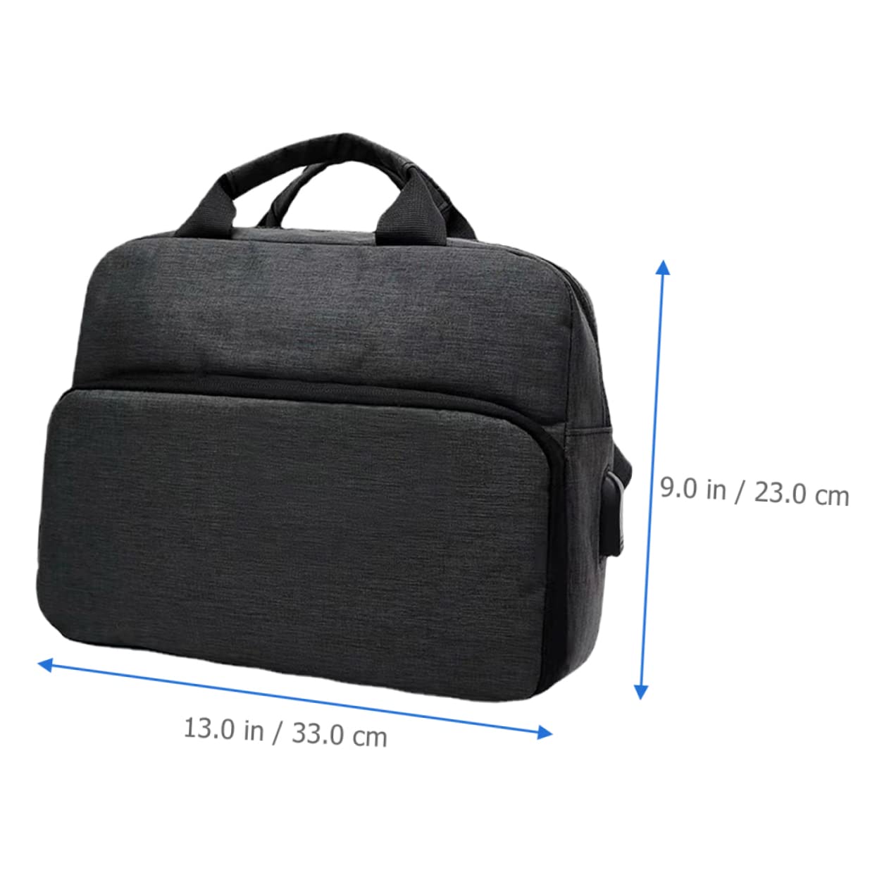 Borsa per Fotocamera Reflex a Tracolla Oxford, Cerniera e Imbottitura Spessa, per Campeggio e Viaggio