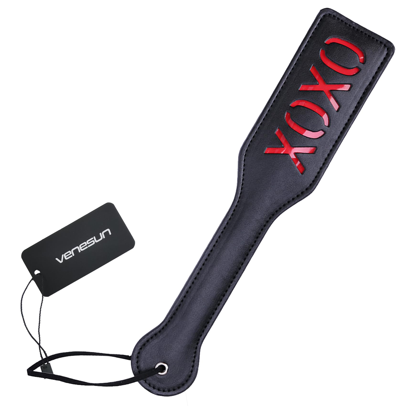 Amazon.com: VENESUN XOXO Spanking Paddle for Adult Sex Toys, 12.8inch Faux  Leather BDSM Paddle for Sex Play, Black : Health & Household