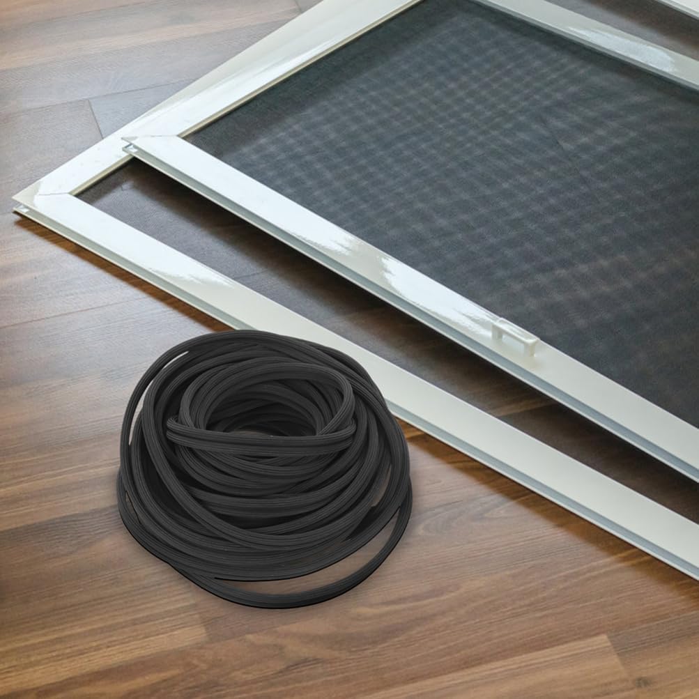 Cabilock Rubber Screen Spline Cord Self-Installing Screen Mesh Retainer for Versatile Repair