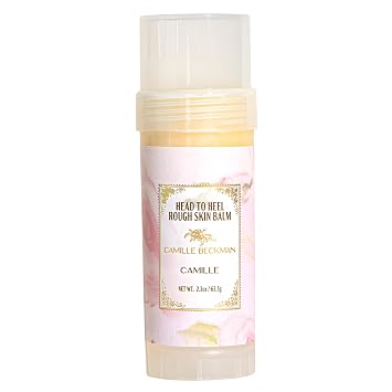 Camille Beckman Head to Heel Rough Skin Balm, Signature Camille, 2.2 Ounce