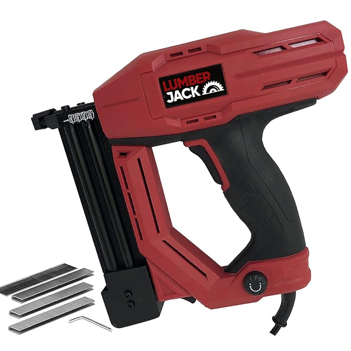 Buy Electric Brad Nail & Staple Gun, 2in1 Nailer Stapler for DIY