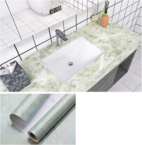 Amazon Co Jp Qqzsg 壁紙シール 大理石 石目調 無地 白 ホワイト ブラック 黒 マーブル のり付き 壁紙 シール はがせる リメイクシート おしゃれ 60cm 10m はがせる壁紙 北欧 グレー 部屋 アクセントクロス 光沢 壁紙シール 扉 防水 キッチン カッティングシート Diy
