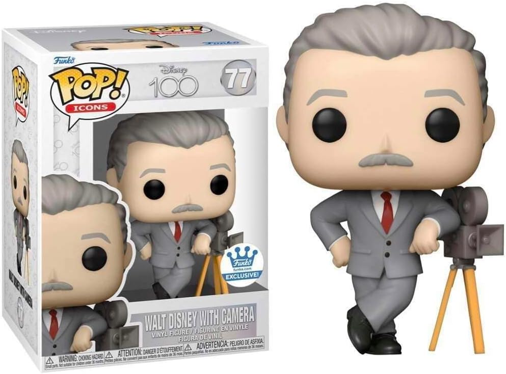 Funko POP! Walt Disney with Camera (Icons) #77 - Funko Shop Exclusive