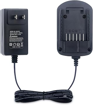 Compatible with Worx 20V Lithium Battery Charger, WA3742 Charger Compatible with Worx WA3525 WA3575 WA3520 WA3578 WA3016 WA3669 WA3671 WA3674 WA3675 WA3676 WA3678 20-Volt MAX Cordless Tools Battery