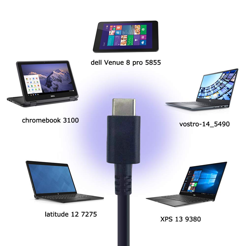 Amazon.co.jp: デル65W 45W タイプC 交換用 ACアダプタ Dell:XPS13